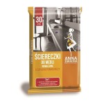 Ściereczki nawilżane do mebli o zapachu pomarańczy ANNA ZARADNA 30szt. /ST-AZ-030163/