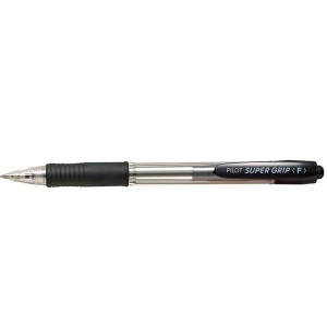 Długopis automatyczny PILOT SUPER GRIP 0,21mm czarny /BPGP-10R-F-B/