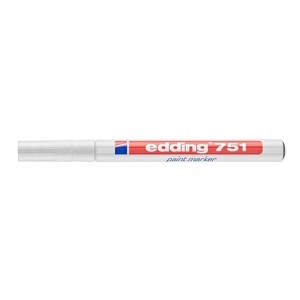 MARKER OLEJOWY 1-2mm OKRĄGŁY EDDING 751 BIAŁY