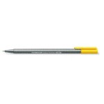 Cienkopis 0,3mm STAEDTLER TRIPLUS FINELINER żółty 1szt. /S 334-1/ /DO WYCZERPANIA ZAPASÓW/