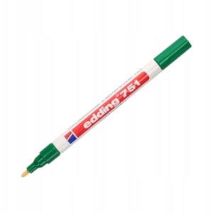 MARKER OLEJOWY 1,0-2,0mm EDDING 751 ZIELONY