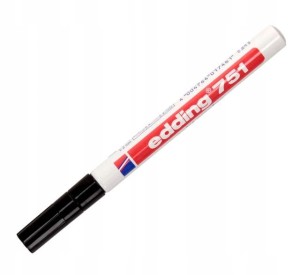 MARKER OLEJOWY 1,0-2,0mm EDDING 751 CZARNY