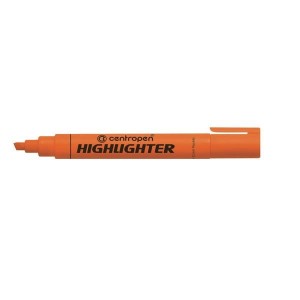 Zakreślacz z klipsem Centropen highlighter 8852 pomarańczowy /8852p/|