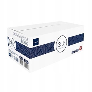 RĘCZNIK ZZ BIAŁY CELULOZA 2-WARSTWOWY 2x18g 3000szt 15op x 200 LISTKÓW 20,3