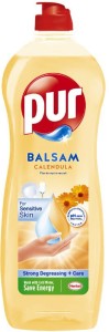 PŁYN DO NACZYŃ 750ml PUR BALSAM SENSITIVE CALENDULA OLEJ Z NAGIETKA