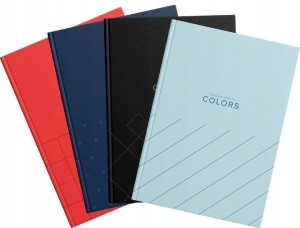 BRULION A4 96K KRATKA 70g Z MARGINESEM TOP 2000 MIX WZORÓW - 1szt.