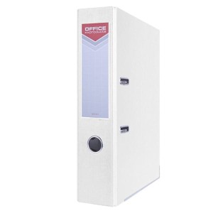 Segregator OFFICE PRODUCTS A4/75 z szyną OFFICER biały /21011221-14/