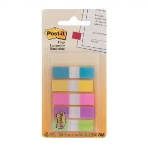 Zakładki indeksujące 12x43mm PP neon 5x20szt. POST-IT /3M-xa004806320/