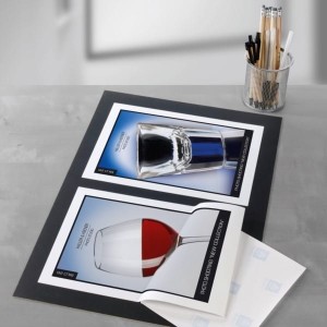 Błyszczące folie samoprzylepne  A4, Avery Zweckform, 50 szt./op., powlekane, grubość 0,2 mm, białe, wysokobłyszczące /2507/