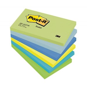 Notes samoprzylepny 76x127mm POST-IT 655-MTDR paleta marzycielska  1szt. /3M-FT510283524/