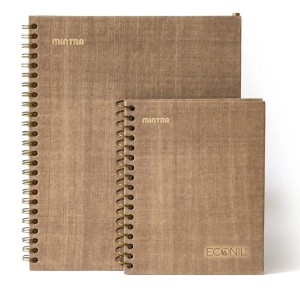 Kołonotatnik A5+/80 linia 24x15cm z perforacją 70g MINTRA ECONIL /93007/
