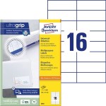 Etykiety uniwersalne Avery Zweckform trwałe, 105 x 37 mm, 1600 etykiet /3484/