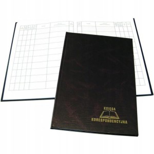 DRUK DZIENNIK KORESPODENCYJNY A4/300 WARTA BRĄZOWY