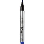 Marker permanentny TOMA to-091 ścięty niebieski /TO091/