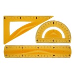 Zestaw geometryczny TETIS pomarańczowy /BL010-PK/