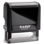 Pieczątka automat TRODAT 4914 czarna - poduszka czarna 64x26mm /TRE-4914CAWA/