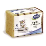 Gąbka do zmywania/do naczyń z miedzią STELLA duża 5szt. /ST-ST-024414/