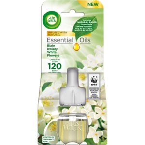 Odświeżacz AIR WICK elektryczny białe kwiaty zapas