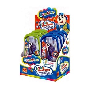 Zestaw geometryczny z cyrklem 10 elementów BAMBINO