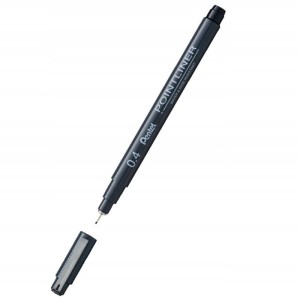 Cienkopis PENTEL POINTLINER czarny 0,5mm 1szt. /S20P-5A/