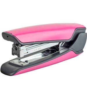 Zszywacz metalowy do 30 kartek na zszywki 24 KANGARO Nowa-335s/s różowy / KAN335S/S-16/
