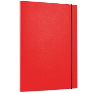 Teczka skrzydłowa z gumką 1,5 cm czerwona OFFICE PRODUCTS /21187311-04/