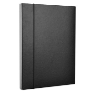 Teczka szeroka z gumką kartonowa A4 40mm OFFICE PRODUCTS czarna /21187511-05/