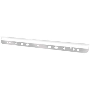 Listwa samop. Q-Connect, poliester, A4, 295mm, 50szt., transparentna