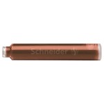 Naboje do piór SCHNEIDER brązowe 6szt. /SR166107/