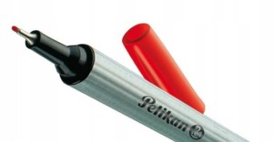 CIENKOPIS 0,4mm PELIKAN 96 CZERWONY 1szt.