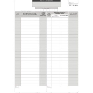 Druk "Księga Obmiaru Robót" MICHALCZYK I PROKOP 605-1