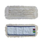 Wkład do mopa płaski biały z kieszeniami standard 40cm do stelaża ST024/HFF201/HFF103 MERIDA /SKP240/
