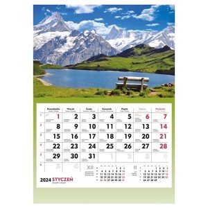 Terminarz ścienny MICHALCZYK I PROKOP 2024 /T-107S-4/