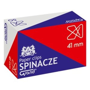Spinacze biurowe krzyżowe GRAND 41 mm 50 sztuk /110-1137/