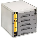 Pojemnik/Szafka z 5 szufladami metalowy na zamek GRAND GR-SM05 /120-1777/