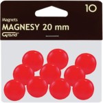 Magnesy 20 mm GRAND czerwone 10szt. /130-1688/