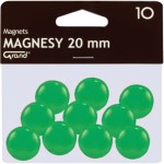 Magnesy 20 mm GRAND zielone 10 szt. /130-1692/