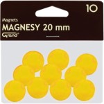 Magnesy 20 mm GRAND żółte 10 szt. /130-1691/