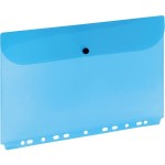 Teczka kopertowa z europerforacją na zatrzask A4 GRAND ZP045A niebieska /120-1161/