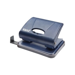 Dziurkacz do 15 kartek metalowy EAGLE 706 niebieski 1szt /110-1009/