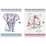 Zeszyt A5/60 linia 90g posiada adresówkę OXFORD BOHO 1szt /400114801/