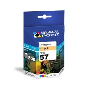 Tusz 57 zamienny do HP C6657 marki Black Point, trójkolorowy / /BPH57/