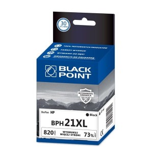 Tusz 21Xl zamienny do HP C9351CE marki Black Point, black /BPH21XL/