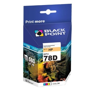 Tusz 78D zamienny do HP C6578D marki Black Point, trójkolorowy /BPH78D/