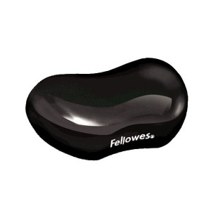 Podkładka pod nadgarstek FELLOWES Crystal czarna -9112301- !(dostępność  początek lutego 2023)!