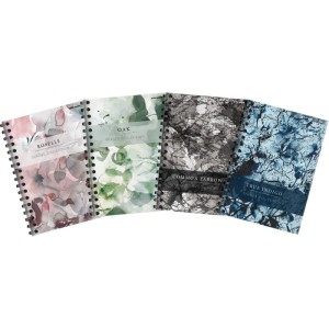 Kołozeszyt B5/120 kratka 70g posiada adrersówkę okładka PP TOP 2000 SHADES mix wzorów i kolorów 1szt.  /400158939/