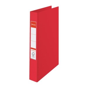 Segregator ESSELTE A4 z 2 kółkami grzbiet 42 mm czerwony /14451/