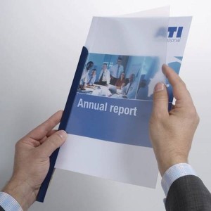 Listwa wsuwana A4 9mm do 80 kartek LEITZ niebieski 25szt. /21789/