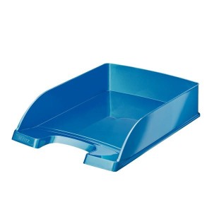 Półka na dokumenty LEITZ Plus, metaliczny niebieski WOW /52263036/