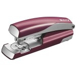 Zszywacz średni metalowy LEITZ Style 30 kartek ciemnoczerwony /55620028/